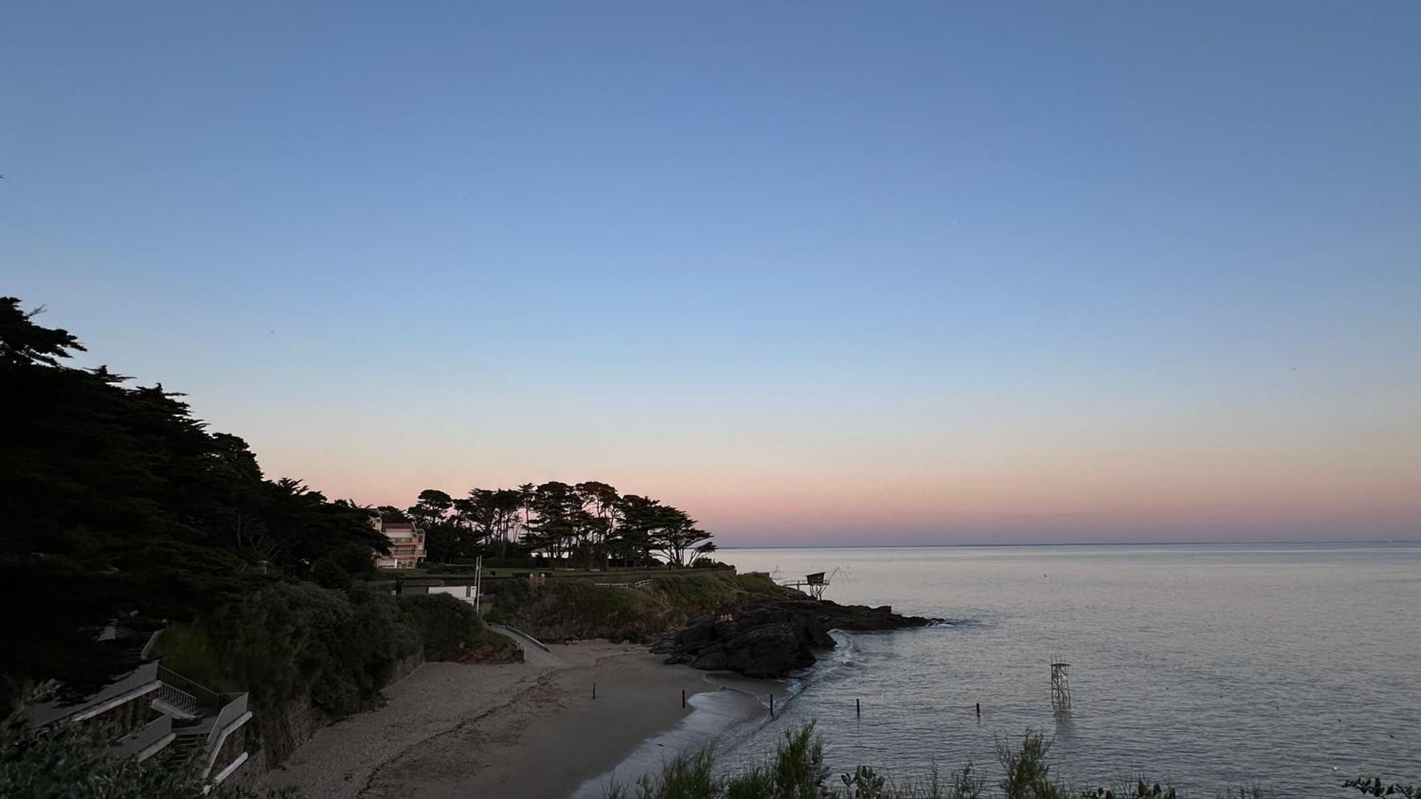 Appartement Vue Mer. A 40M De La Plage. Pornic Esterno foto